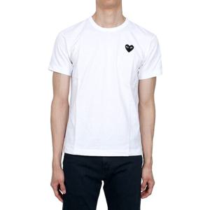 [꼼데가르송] 25SS 블랙 와펜 반팔티(P1T064) (AX T064 051 2)