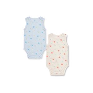 [탑텐키즈]공용) 유아 메쉬 민소매 바디수트 (2PACK) MKF5UI3307