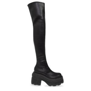 Casadei 라운드 토 사이하이 플랫폼 부츠 2S263Z070NNEONA 9000 TP942286581