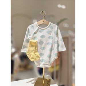 블루독베이비 10 25FW가을신상(MN)도기모달세트바디슈트 (45A7004012)