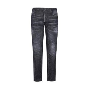 Dsquared2 로고 패치 슬림 컷 진 S71LB1140S30357 900 TP935893787