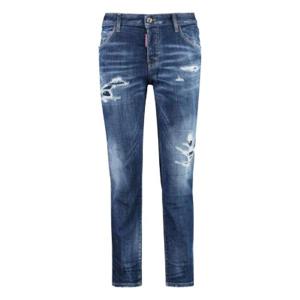 Dsquared2 미드 라이즈 디스트레스드 스키니 진 S75LB0783S30342 470 TP942392587