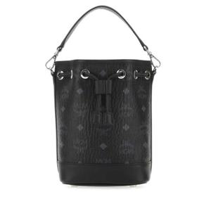 MCM 올오버 데소 모노그램 프린트 드로스트링 미니 버킷백 MWDCSDU03 BK TP942623335