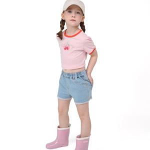컬리수 HC04 밑단포인트4부팬츠 DE C242DNG01P