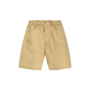 Dsquared2 탄력 허리띠 디스트레스드 반바지 S74MU0886S41794 111C TP934722049