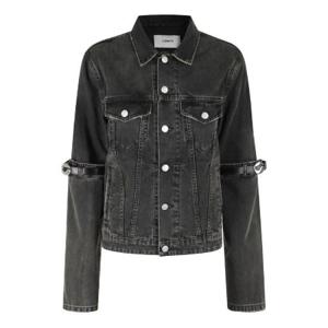 코페르니 칼라 버튼업 데님 재킷 COPBL23F2037096 BLACK TP936942968