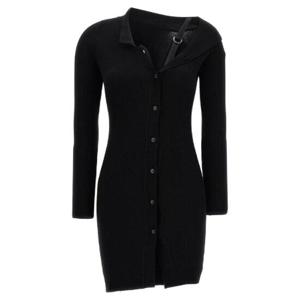 자크뮈스 La Robe Maille Colin 비대칭 드레스 23H233KN322 BLACK TP936984972