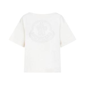 Moncler 자수 로고 티셔츠 8C0003289AIJ 060 TP943412032