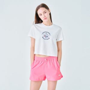[휠라]라이프 크롭 반팔티 (FS2RSF2153F_OWH)