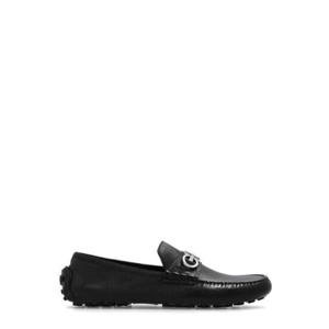 남성 Ferragamo Grazioso 로고 플라크 로퍼 758351