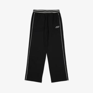 [휠라]파이핑 면혼방 트레이닝팬츠 (FS2FPF3106X_BLK)