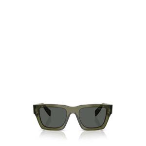 남성 Prada Eyewear 스퀘어 프레임 선글라스 25A40L