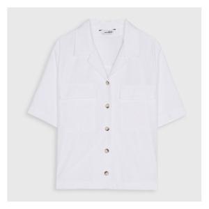 [로엠]아웃포켓 반팔 셔츠 (RMYWC25S12-T)