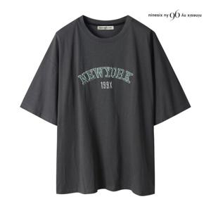나인식스뉴욕  199X 뉴욕 루즈핏 티셔츠 (NP6TS034M0)