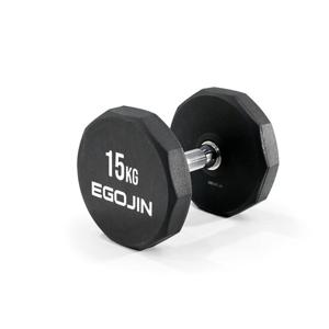 이고진 프로엣지 TPU 덤벨 15KG 1개 아령 홈트레이닝 헬스장 크로스핏 근력 홈짐