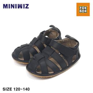 미니위즈 위즈 샌 여름 걸음마 신발 블랙 (MZKCF2TSSA11BLK)