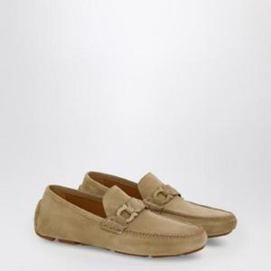 FERRAGAMO Safari colored Gancini Driver loafer 07824073ELE/Q_FERRA-SN