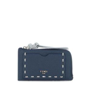 FENDI Air Force bile leather card holder 8M0489AURN F1SXX