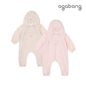 [아가방]제리데이바람막이우주복(BEIGE,PINK) 01Q527502