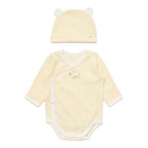 블루독베이비 10 25FW가을신상 (YE)코지포니세트바디슈트 (45A70040010)