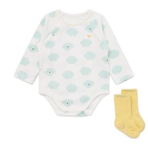 블루독베이비 10 25FW가을신상(MN) 도기모달세트바디슈트 (45A70040120)