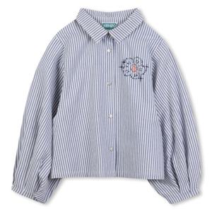 [겐조키즈][KENZO GALAXY]스트라이프  여아블라우스Z256AGB111