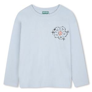 [겐조키즈][KENZO GALAXY]백디테일겐조파리스로고긴팔티셔츠Z256AGT123