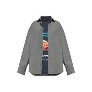 구찌 레이어드 롱슬리브 셔츠 839236TNM60 1485ELEPHANTGREY TP944825843