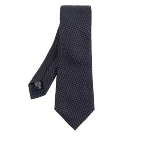 25 SS 조르지오아르마니 geometric pattern silk tie GM000800TE16560 TP439456793
