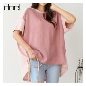[드넬][드넬]오버린넨티셔츠DWT52356A