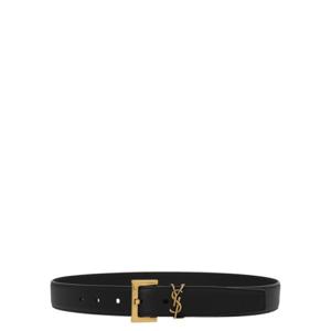 생로랑 벨트 634437BOO0W1000 Black