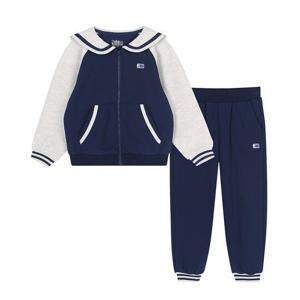 [NBA KIDS]NBA 토들러 세일러 카라 농구공 포인트 집업 세트(5-4)(K225ST011P)