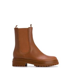 Gianvito Rossi 라운드 토 앵클 첼시 부츠 G7346220GOM CLNCUOIO TP944882534