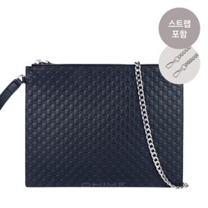 구찌클러치 슬림 마이크로시마 스트랩 544477 BMJ1N 4009 네이비