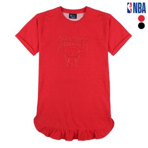 [NBA KIDS] 시카고불스 걸 데님라이크 원피스 (K191OP601P)