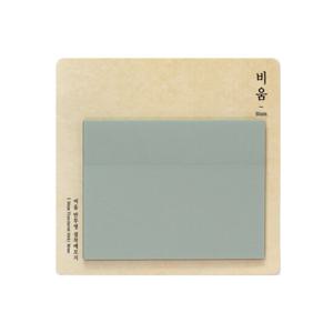 3000 비움 반투명 점착 메모지 100x75 메모 필기 쪽지
