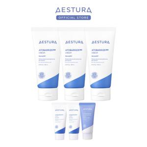 [5% 더블쿠폰]에스트라 아토베리어365 크림 80ml 3개 + 크림30ml +로션30ml + 선크림 20ml