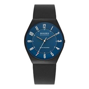 스카겐 SKW6837 Grenen Solar Powered 남성 가죽시계