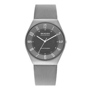스카겐 SKW6836 Grenen Solar Powered 남성 가죽시계