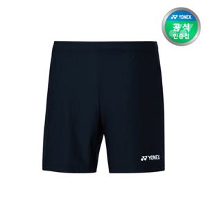 요넥스 배드민턴 오버핏 남녀공용 반바지 블랙 211PH008U