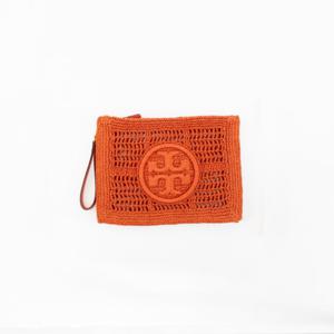토리버치 엘라 크로셰 파우치 클러치 POPPY RED 155038 627
