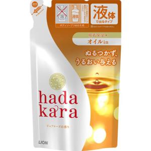 하다카라 (하다카라) 바디 솝 오일 인 타입 퓨어 로즈 프래그런스 리필 340mL