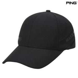 [핑골프]남성 절개 포인트 볼캡 (111D3CP101_BK)