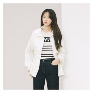 [올리비아로렌]레터링 단가라 니트_VVCBL3S1281