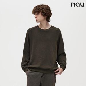 나우  (1NUTSF4904_KH) U리프플리스맨투맨 KHAKI