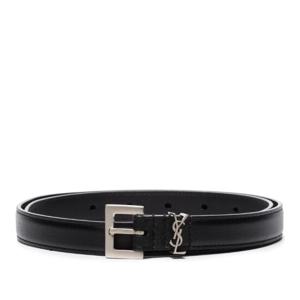 생로랑 시그니처 YSL 로고 플라크 벨트 554465 BOO0E1000