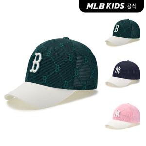 [MLB키즈 공식] 25SS 다이아 모노그램 메쉬 트러커 (3color) 7ACPMD153