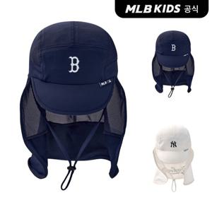 [MLB키즈 공식] 25SS 메쉬 배색 썸머 플랩캡 (2color) 7ACPB0253
