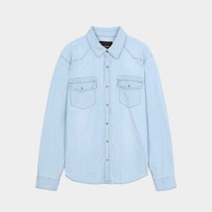 [버커루]남성 웨스턴 연청 데님 셔츠 B235DS130P