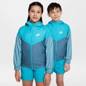 나이키키즈바람막이 OQC FZ5516-345 나이키 스포츠웨어 윈드러너 스테인 리펠